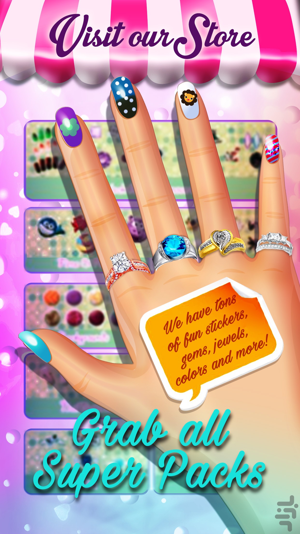 Fashion Nail Salon Game - Play Online Games Free